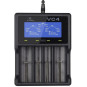 Ładowarka do akumulatorów cylindrycznych Li-ion / Ni-MH AA / AAA / 18650 Xtar VC4