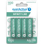 Akumulatorki AA / R06 Ni-MH everActive 1100mAh Infinity Line 3000 cykli (blister 4 szt.)