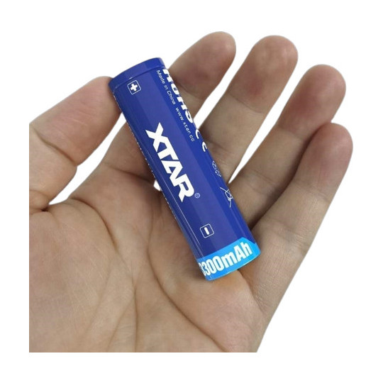 Akumulator 18650 Li-Ion 3,6V Xtar 3300mAh (1 szt.) z zabezpieczeniem