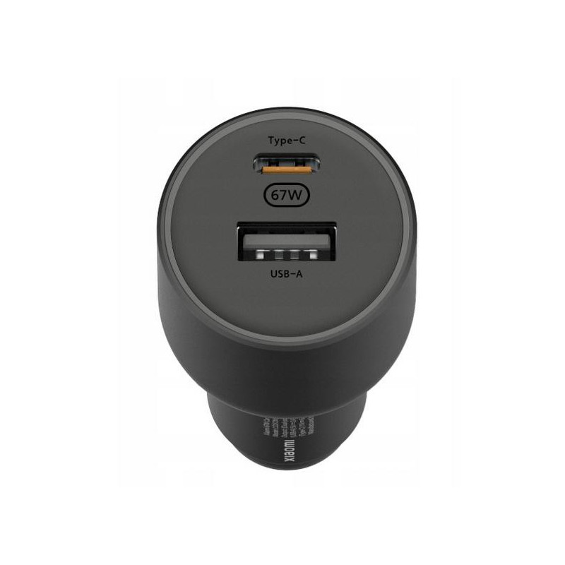 Ładowarka samochodowa Xiaomi Car Charger 67W (USB-A + Type-C)
