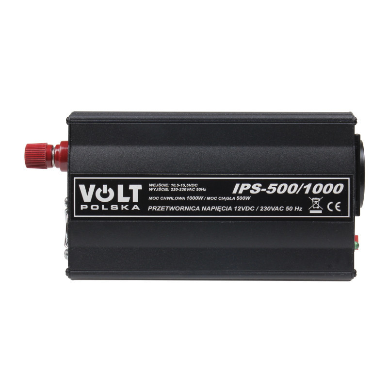 PRZETWORNICA VOLT POLSKA IPS-500/1000 12V/230V 500/1000 W