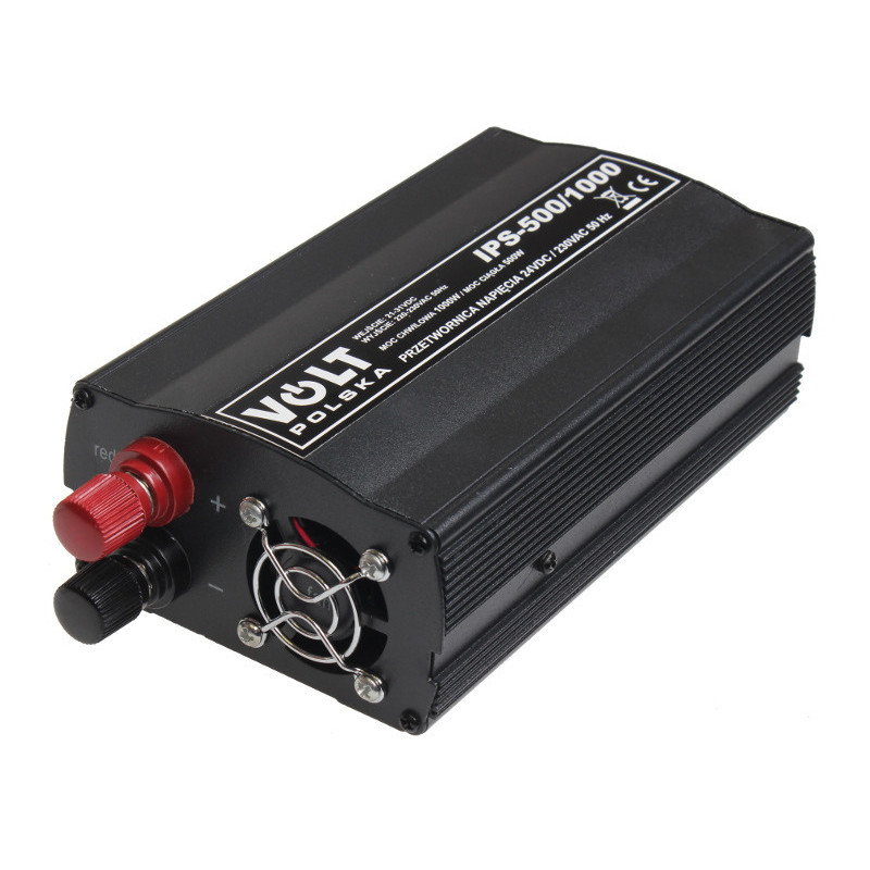 PRZETWORNICA VOLT POLSKA IPS-500/1000 24V / 230V 500/1000 W