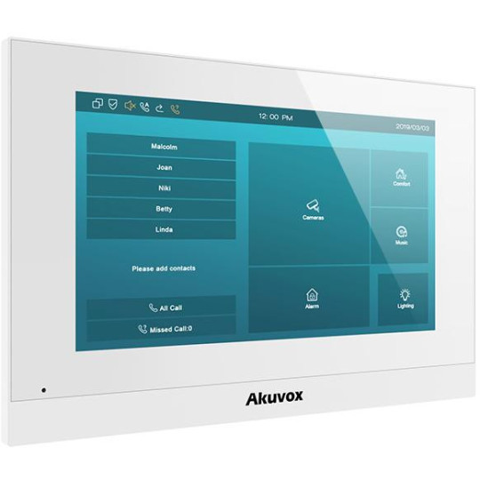 Monitor wideodomofonu Akuvox AKV-C313W-W