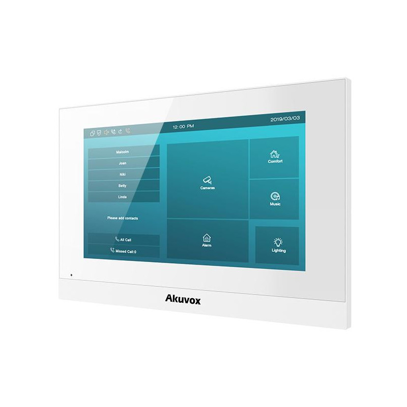 Monitor wideodomofonu Akuvox AKV-C313W-W