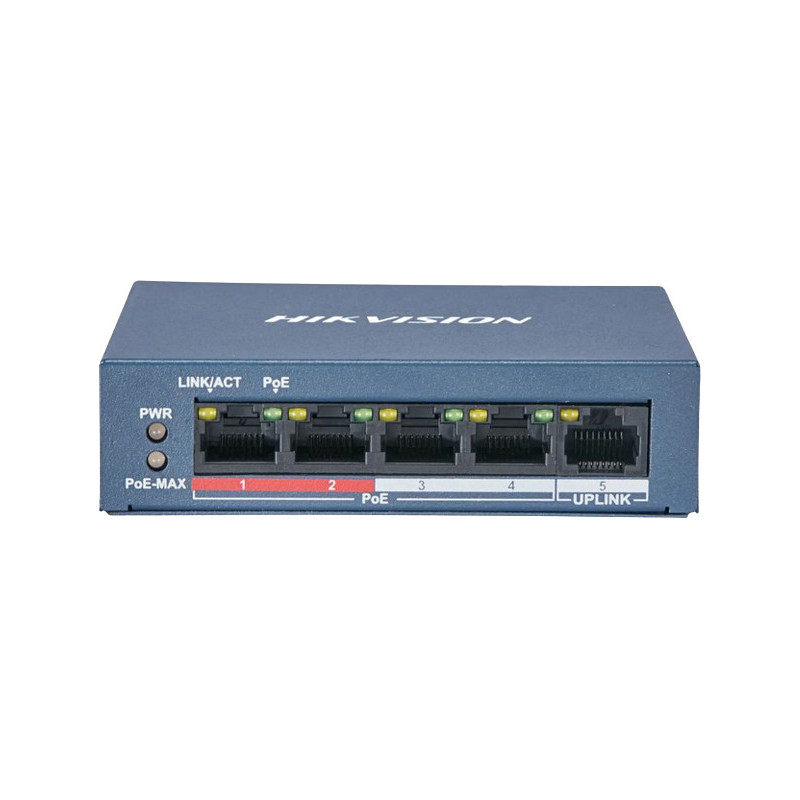 SWITCH POE HIKVISION DS-3E0105P-E/M(B)