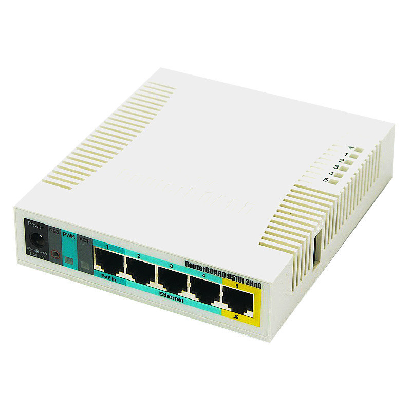 MIKROTIK ROUTERBOARD RB951Ui-2HnD
