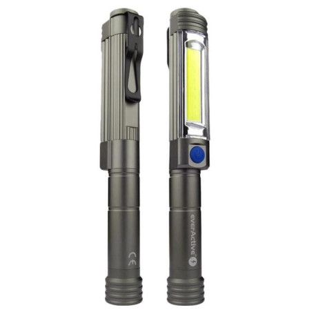 Latarka warsztatowa inspekcyjna COB LED everActive WL-400 5W 400 lumenów IP54 z magnesem