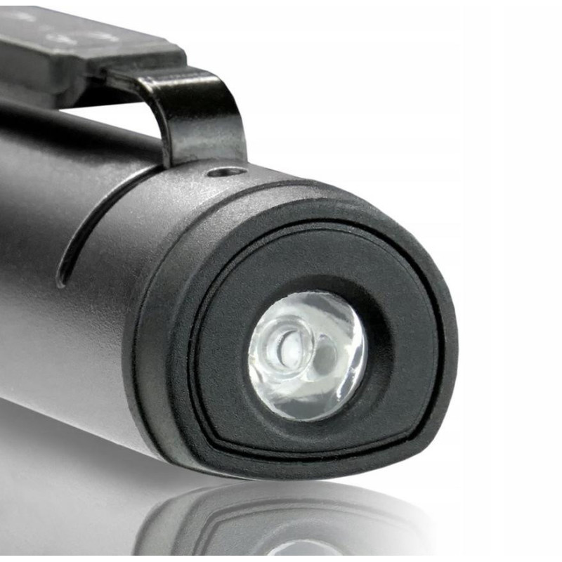 Latarka warsztatowa inspekcyjna COB LED UV Laser everActive PL-350R 350 lumenów IP54 z magnesem