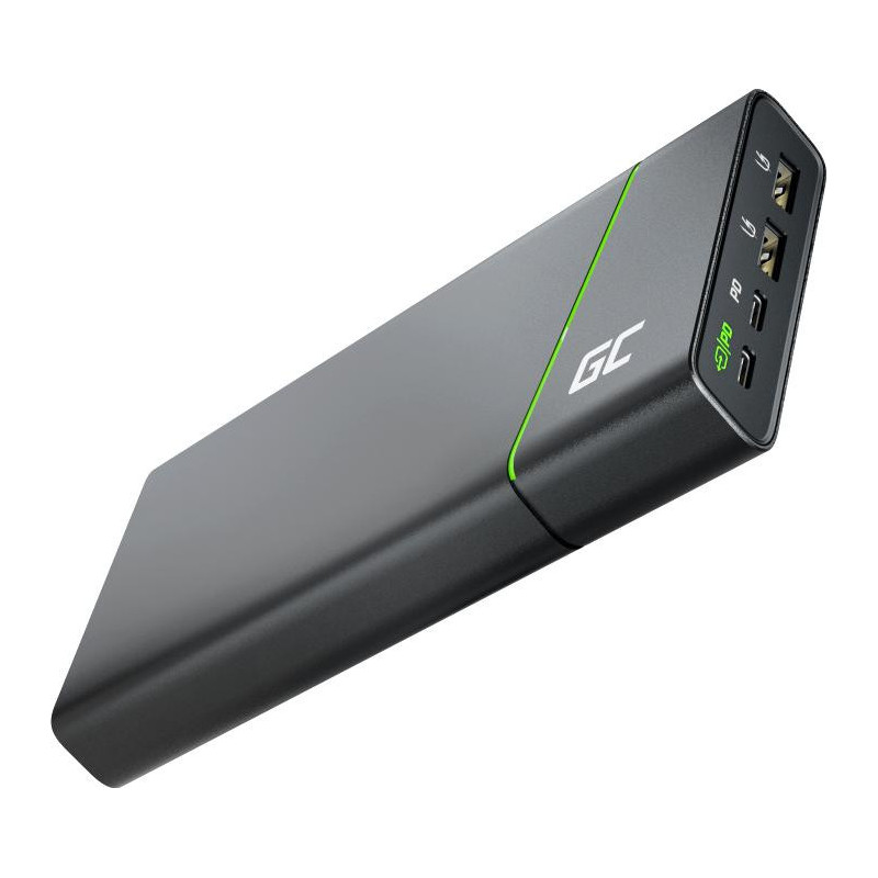 POWERBANK Green Cell PowerPlay Ultra 26800mAh SZYBKIE ŁADOWANIE 128W 2x USB-C PD 2x USB-A UC