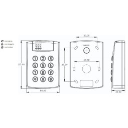 Kontroler dostępu ROGER PR612