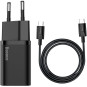 ŁADOWARKA SIECIOWA Baseus Super Si Quick Charger 1C TZCCSUP-L01 25W 1x USB-C PD 3.0 QC 3.0 + KABEL