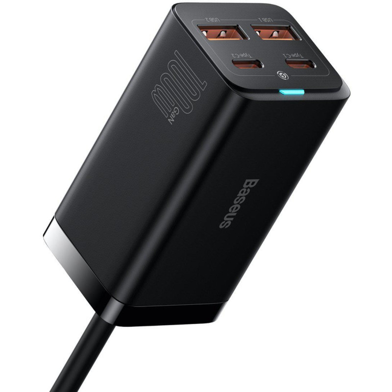 ŁADOWARKA SIECIOWA Baseus GaN 3 Pro Desktop Charger CCGP000101 100W 2x USB-A 2x USB-C PD 3.0 QC 4.0+