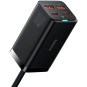 ŁADOWARKA SIECIOWA Baseus GaN 3 Pro Desktop Charger CCGP000101 100W 2x USB-A 2x USB-C PD 3.0 QC 4.0+