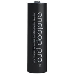 Akumulatorki R6 / AA Panasonic Eneloop PRO 2500mAh Ni-MH BK-3HCDE/2BE (blister 2 szt.)