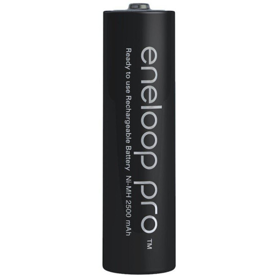 Akumulatorki R6 / AA Panasonic Eneloop PRO 2500mAh Ni-MH BK-3HCDE/2BE (blister 2 szt.)