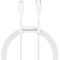 KABEL USB-C / Lightning iPhone Baseus Superior CATLYS-A02 1m 20W PD Quick Charging BIAŁY PREMIUM