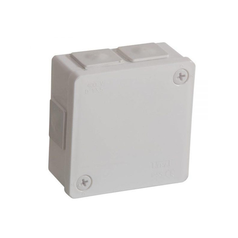 Puszka natynkowa pusta 6 wlotów VIPLAST VP-22 BIAŁA IP55 86x86x40mm 022-01