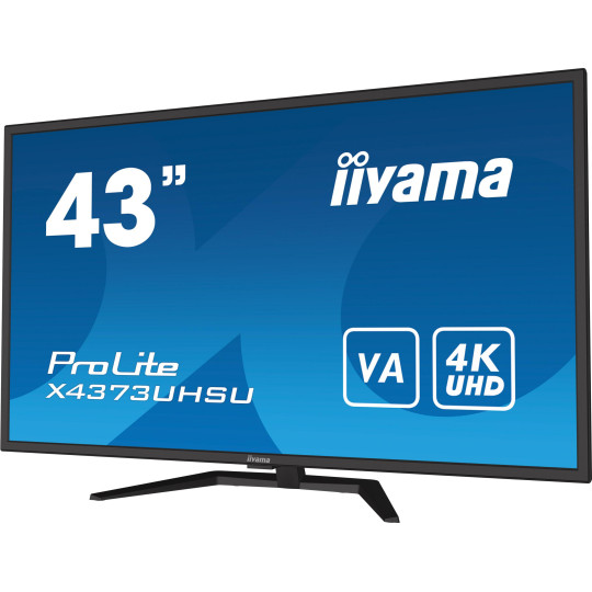 Monitor LED IIYAMA X4373UHSU-B1 43 cale VA HDMI DisplayPort USB