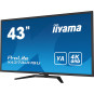 Monitor LED IIYAMA X4373UHSU-B1 43 cale VA HDMI DisplayPort USB