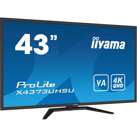 Monitor LED IIYAMA X4373UHSU-B1 43 cale VA HDMI DisplayPort USB