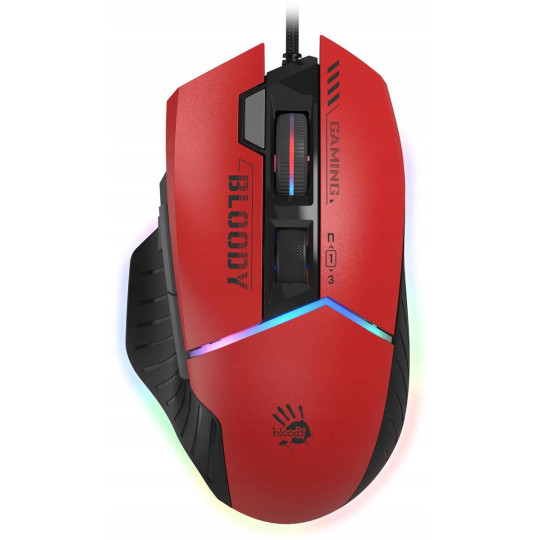 Mysz komputerowa A4tech Bloody W95 Max USB Sports Red