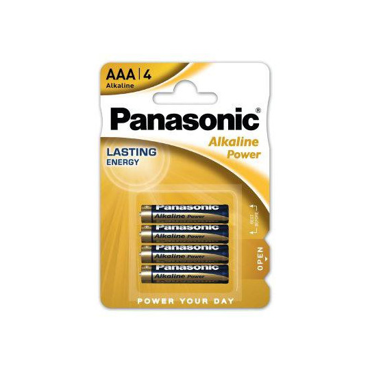 Bateria LR03 4BP (AAA) PANASONIC Alcaline (blister 4 szt.)