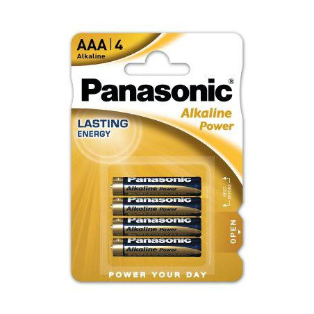 Bateria LR03 4BP (AAA) PANASONIC Alcaline (blister 4 szt.)