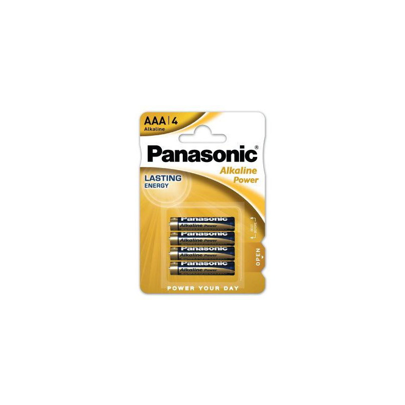 Bateria LR03 4BP (AAA) PANASONIC Alcaline (blister 4 szt.)