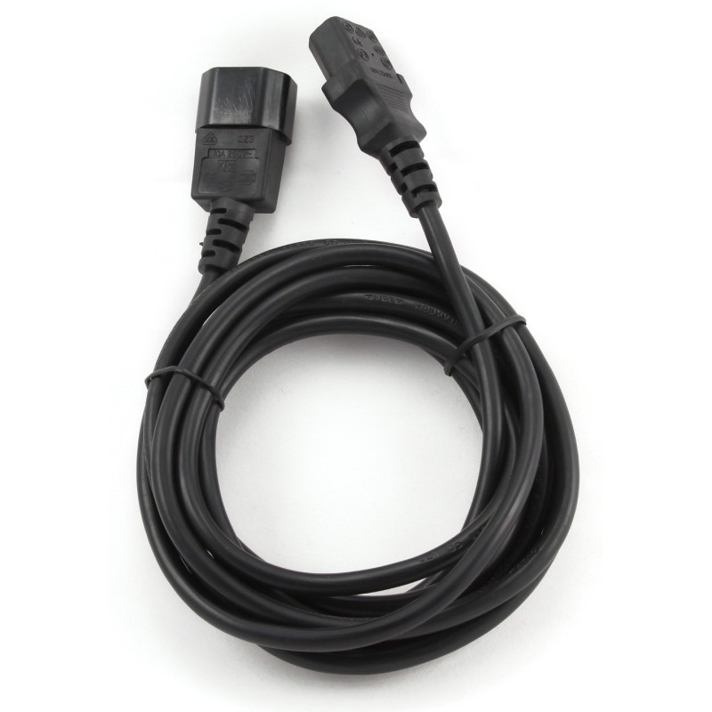 PRZEDŁUŻACZ KABLA ZASILAJĄCEGO VDE IEC 320 C13 / C14 5M Lanberg