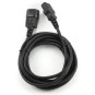 PRZEDŁUŻACZ KABLA ZASILAJĄCEGO VDE IEC 320 C13 / C14 1.8M Lanberg