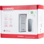 DOMOFON CYFRAL COSMO 1-LOKATORSKI KASETA CZARNA/UNIFON CZARNY