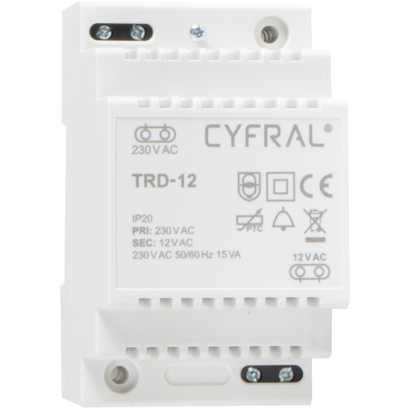 DOMOFON CYFRAL COSMO 1-LOKATORSKI KASETA CZARNA/UNIFON CZARNY