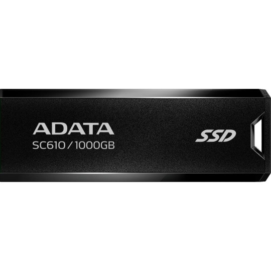 Dysk zewnętrzny SSD Adata SC610 1000GB USB3.2A czarny