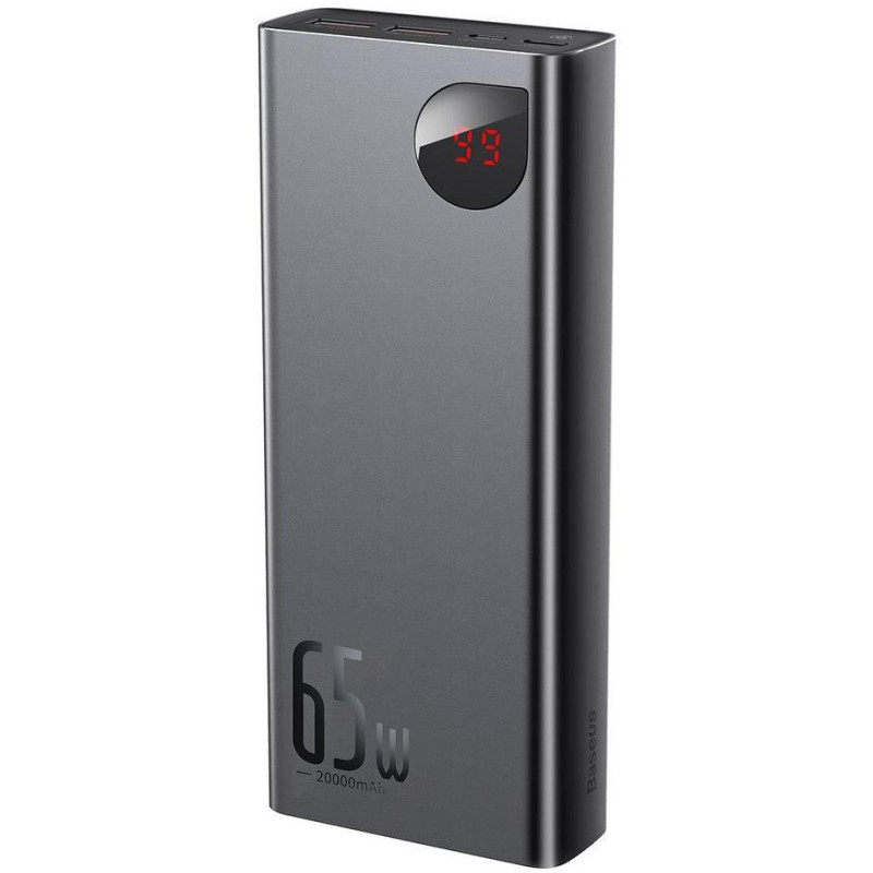 Powerbank Baseus Adaman Digital Display PPIMDA-D01 20000mAh 65W PD QC 3.0 2x USB-A 1x USB-C + KABEL