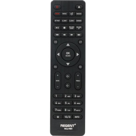 Radio internetowe Ferguson REGENT i450s Czarne - WIFI/DAB+/FM/CD/BT/Spotify