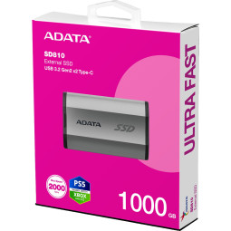 Dysk SSD Adata SD810 External 1TB srebrny