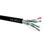 KABEL SKRĘTKA SOLARIX CAT.6A STP PE Fca 500M