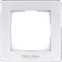 Ramka pojedyncza biała FG-01 Tech Sterowniki