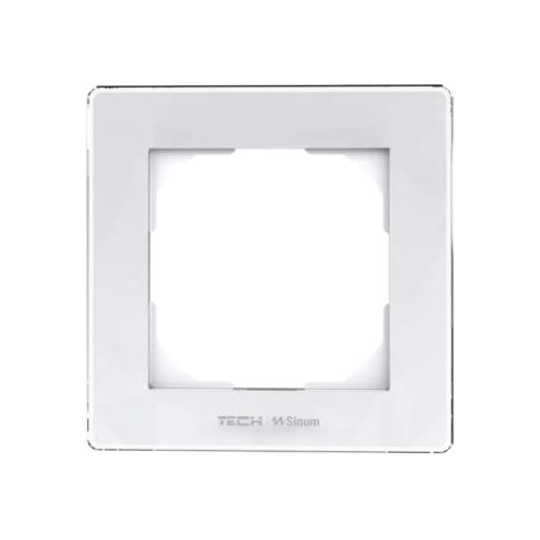 Ramka pojedyncza biała FG-01 Tech Sterowniki