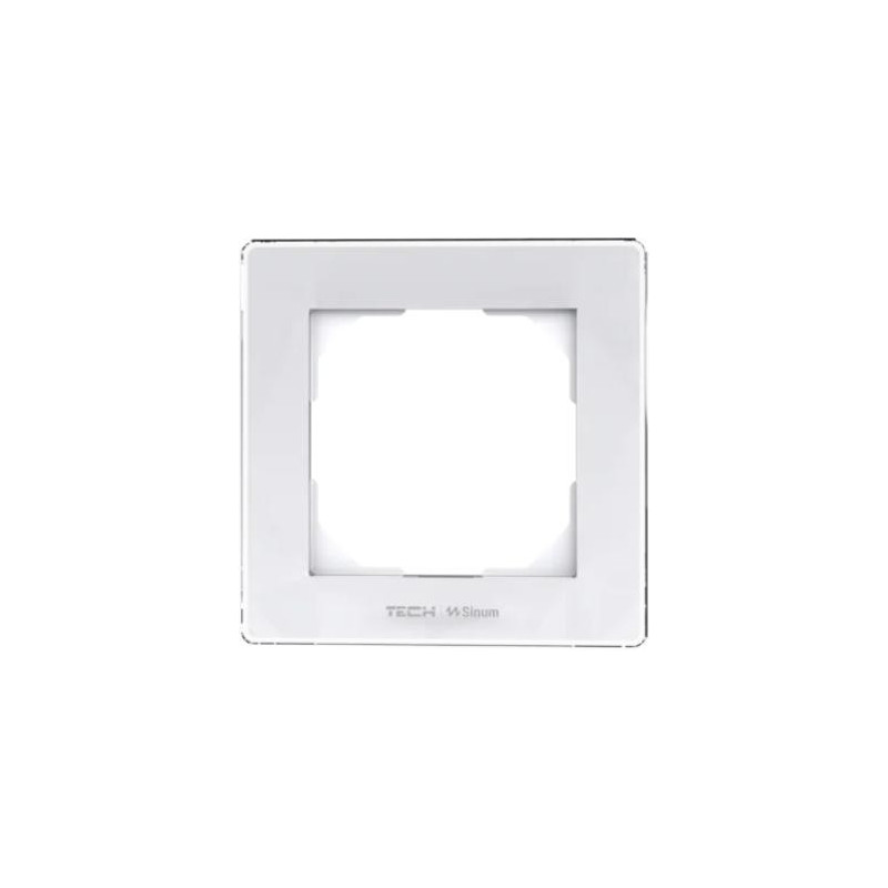 Ramka pojedyncza biała FG-01 Tech Sterowniki