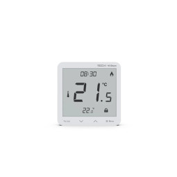 Przewodowy regulator pokojowy sinum biały R-S3 Tech Sterowniki