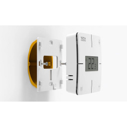 Bezprzewodowy regulator pokojowy mechaniczny czarny R-8X Tech Sterowniki