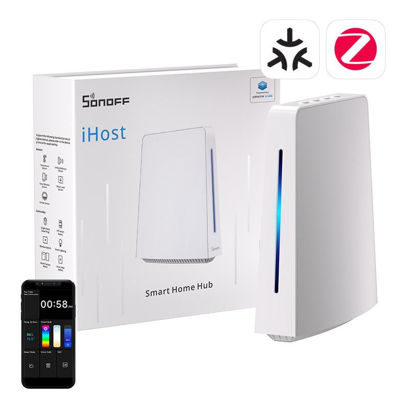 Centrala Wi-Fi, ZigBee Sonoff iHost Smart Home Hub AIBridge-26, 4GB RAM