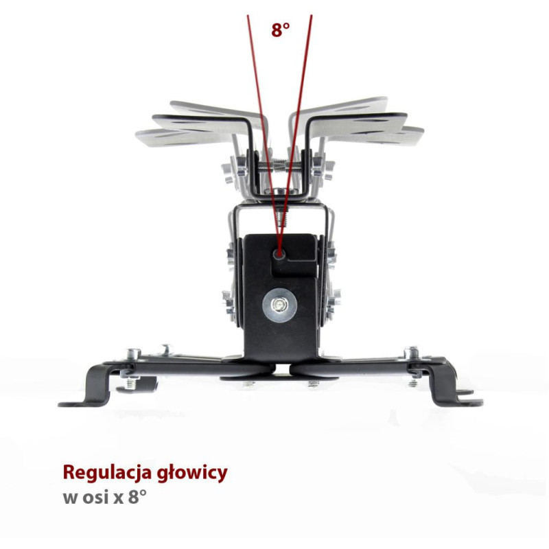 Uchwyt do montażu projektora 2w1 sufitowy/ścienny P-108