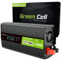 PRZETWORNICA NAPIĘCIA Green Cell PowerInverter LCD 12V / 230V 500W/1000W CZYSTA SINUSOIDA