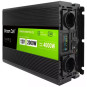 PRZETWORNICA NAPIĘCIA Green Cell PowerInverter LCD 12V / 230V 2000W/4000W CZYSTA SINUSOIDA