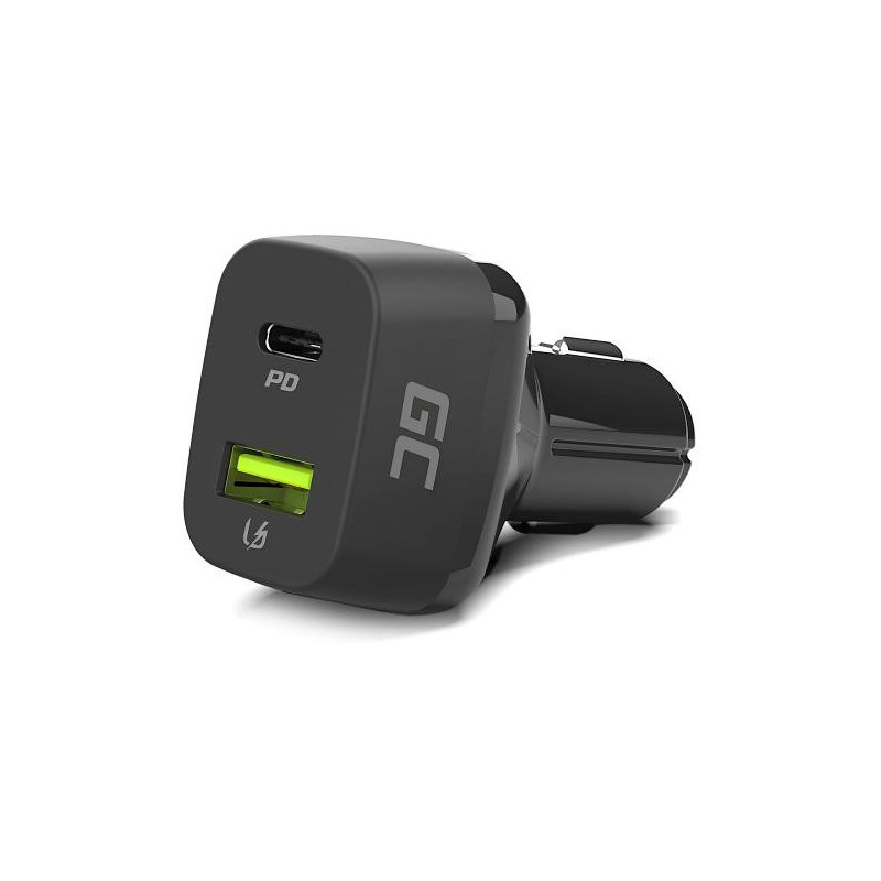 ŁADOWARKA SAMOCHODOWA Green Cell 48W 1x USB-C 1x USB-A Power Delivery 30W Quick Charge 3.0 CAD33