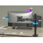 Uchwyt biurkowy przegubowy na 1 monitor Spacetronik SPA-112