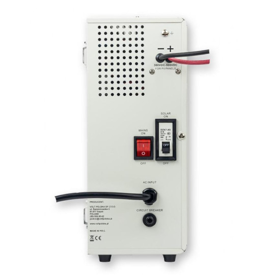 Przetwornica solarna VOLT POLSKA GREEN BOOST PRO 4000 SINUS (160-500VDC)