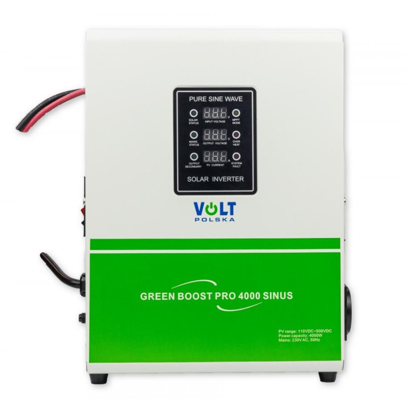 Przetwornica solarna VOLT POLSKA GREEN BOOST PRO 4000 SINUS (160-500VDC)